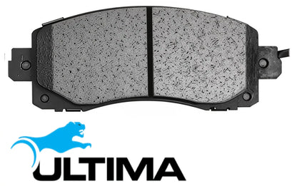 ULTIMA FRONT BRAKE PAD SET TO SUIT SUBARU FB25C FB16 FB16E FA24E 1.6L 2.4L 2.5L F4