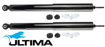 PAIR OF ULTIMA FRONT HEAVY DUTY SHOCK ABSORBERS TO SUIT JEEP WRANGLER JK ERB EGT 3.6L 3.8L V6
