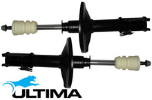PAIR OF ULTIMA FRONT GAS SHOCK ABSORBERS TO SUIT HOLDEN APOLLO JM JP 3VZ-FE 3.0 V6 FIXED SPRING SEAT