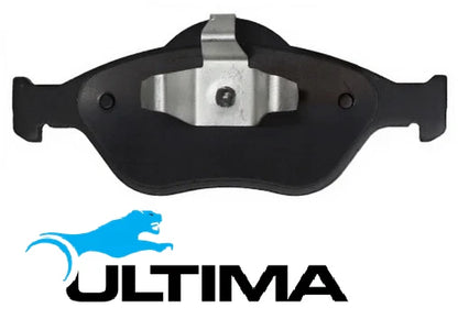 ULTIMA FRONT BRAKE PAD SET TO SUIT FORD FIESTA WP WQ FYJA 1.6L I4