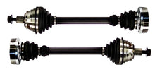 PAIR OF FRONT CV DRIVE SHAFTS TO SUIT VOLKSWAGEN TRANSPORTER T4 AAC 2.0L I4 FROM 10/1999