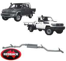 EXTREME DUTY EXHAUST SYSTEM W/ MUFFLER FOR TOYOTA LANDCRUISER VDJ79R 1VD-FTV 4.5L V8 FROM 11/2016