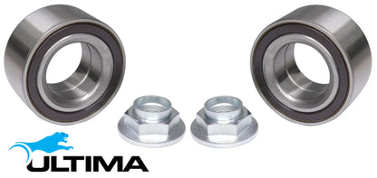 2 X ULTIMA REAR WHEEL BEARING KIT TO SUIT FORD L3 DURATEC 2.0L 2.3L I4