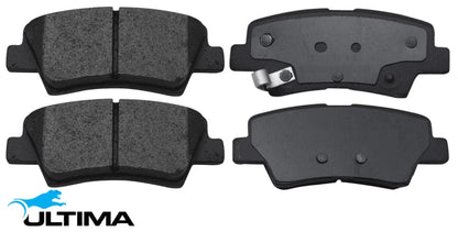 ULTIMA REAR BRAKE PAD SET TO SUIT KIA SPORTAGE QL G4NA G4KJ D4HA 2.0L 2.4L I4 ELECTRIC PARK BRAKE