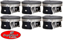 SET OF 6 ENGINETECH PISTONS TO SUIT HOLDEN CALAIS VE VF SIDI LLT LFX 3.6L V6