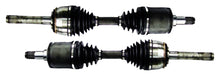 PAIR OF FRONT CV DRIVE SHAFTS TO SUIT TOYOTA LANDCRUISER UZJ100R 2UZ-FE 4.7L V8 STANDARD SUSPENSION