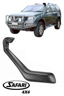 SAFARI V-SPEC SNORKEL TO SUIT NISSAN NAVARA D40 YD25DDTi 2.5L I4 TILL 10/2009 EXCEPT RX MODEL