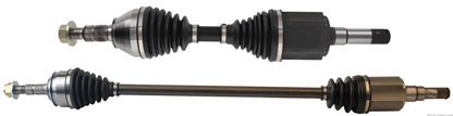 PAIR OF CV DRIVE SHAFTS TO SUIT HOLDEN CRUZE JH A14NET A16LET TURBO 1.4L 1.6L I4 MANUAL TRANSMISSION WITH T30 OUTER