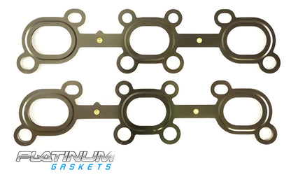 PLATINUM EXHAUST MANIFOLD GASKET SET TO SUIT NISSAN MAXIMA A32 A33 VQ30DE 3.0L V6