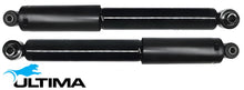 PAIR OF ULTIMA REAR HEAVY DUTY SHOCK ABSORBERS TO SUIT FORD FALCON FG FG X DURATEC TURBO 2.0L I4