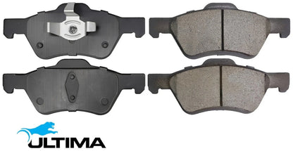 ULTIMA FRONT BRAKE PAD SET TO SUIT MAZDA TRIBUTE 6Z YU CU AJ 3.0L V6 FRONT & REAR DISC MODEL