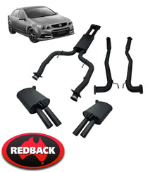 REDBACK 2.5" DUAL EXHAUST SYSTEM TO SUIT HOLDEN COMMODORE VE VF L76 L77 L98 6.0L V8 EXCEPT UTE