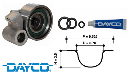 TIMING BELT KIT TO SUIT TOYOTA HIACE KZH100R KZH106R KZH116R KZH120R 1KZ-TE 3.0L I4