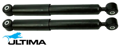 2 X ULTIMA REAR HEAVY DUTY SHOCK ABSORBER TO SUIT VOLKSWAGEN CARAVELLE T5 CCHA TURBO DIESEL 2.0L I4