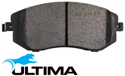 ULTIMA FRONT BRAKE PAD SET TO SUIT SUBARU OUTBACK BH EZ30D 3.0 F6