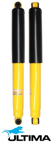 PAIR OF ULTIMA REAR HEAVY DUTY SHOCK ABSORBERS FOR ISUZU D-MAX TFS TFR 4JJ1-TCX TURBO DIESEL 3.0L I4