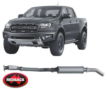 EXTREME DUTY EXHAUST SYSTEM W/ LARGE MUFFLER TO SUIT FORD RANGER PX3 YN2S 2.0 I4 SUITS RAPTOR MODELS
