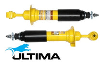 PAIR OF ULTIMA FRONT GAS SHOCK ABSORBERS FOR NISSAN NAVARA D40 VQ40DE V9X TURBO DIESEL 3.0L 4.0L V6