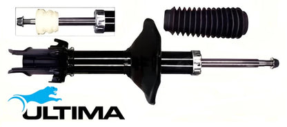 PAIR OF ULTIMA FRONT GAS SHOCK ABSORBERS TO SUIT SUBARU FORESTER SG S11 EJ203 EJ205 TURBO 2.0 2.5 F4