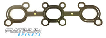 PLATINUM EXHAUST MANIFOLD GASKET SET TO SUIT NISSAN SKYLINE V35 VQ35DE 3.5L V6