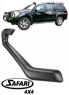 SAFARI V-SPEC SNORKEL TO SUIT NISSAN NAVARA D40 YD25DDTI TURBO DIESEL 2.5L I4 SUITS 140KW 05/2010 ON