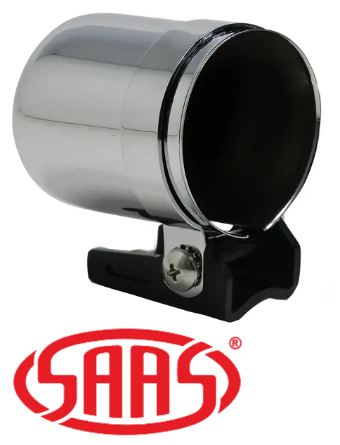 SAAS METAL GAUGE CUP 52MM WITH REAR LOOM HOLE