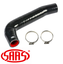 SAAS COLD SIDE INTERCOOLER HOSE TO SUIT MITSUBISHI TRITON ML MN 4D56T 4M41T TURBO DIESEL 2.5L 3.2L I4 INTERCOOLER TO LOWER INTAKE PIPE