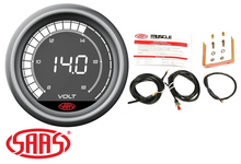 SAAS MUSCLE SERIES DIGITAL VOLT 8V-18V 52MM GAUGE