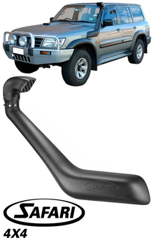 SAFARI V-SPEC SNORKEL TO SUIT NISSAN PATROL GR GU Y61 ZD30DDTI 3.0L I4 FROM 05/2000 TILL 08/2004