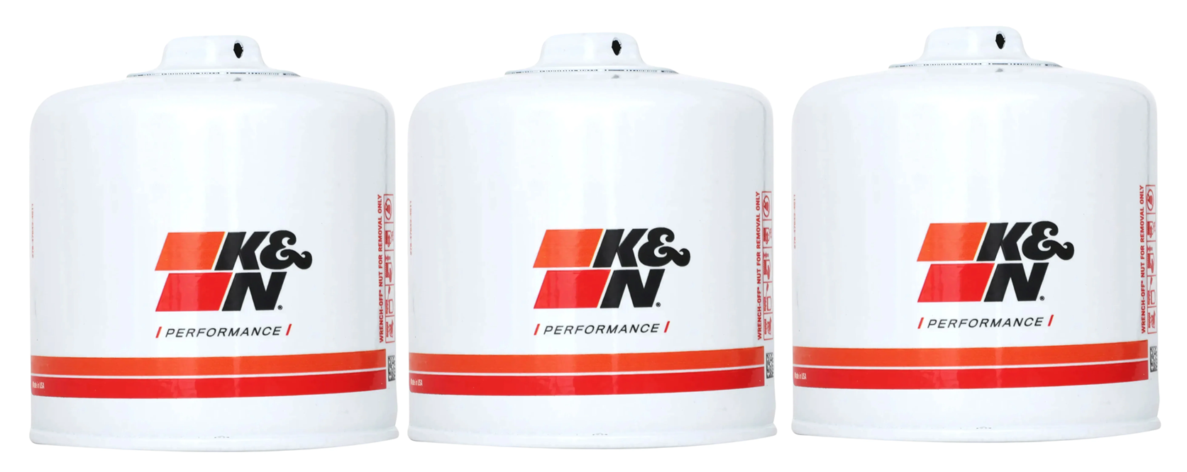 SET OF 3 K&N HIGH FLOW RACING OIL FILTERS TO SUIT HOLDEN STATESMAN WM L76 L98 6.0L V8
