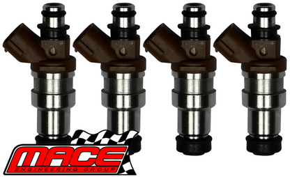 SET OF 4 MACE FUEL INJECTORS TO SUIT TOYOTA 3RZ-FE 2.7L I4