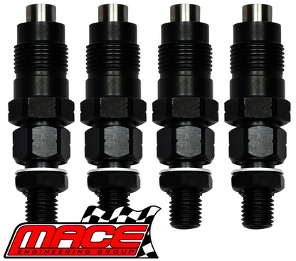 SET OF 4 MACE FUEL INJECTORS TO SUIT TOYOTA HILUX KZN165R 1KZ-TE TURBO DIESEL 3.0L I4