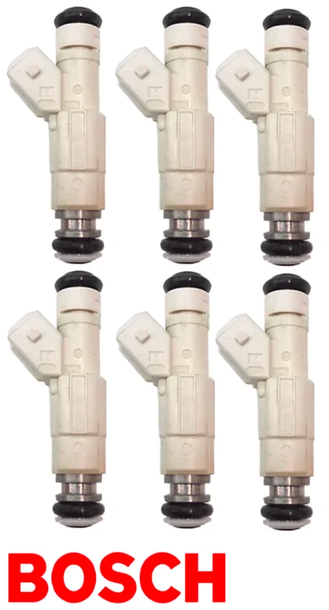 SET OF 6 BOSCH 36LB/380CC FUEL INJECTORS TO SUIT HOLDEN CAPRICE VS WH L67 SUPERCHARGED 3.8L V6