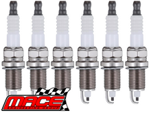 SET OF 6 MACE COPPER CORE SPARK PLUGS TO SUIT BMW 5 SERIES 520I M50B20 2.0L I6