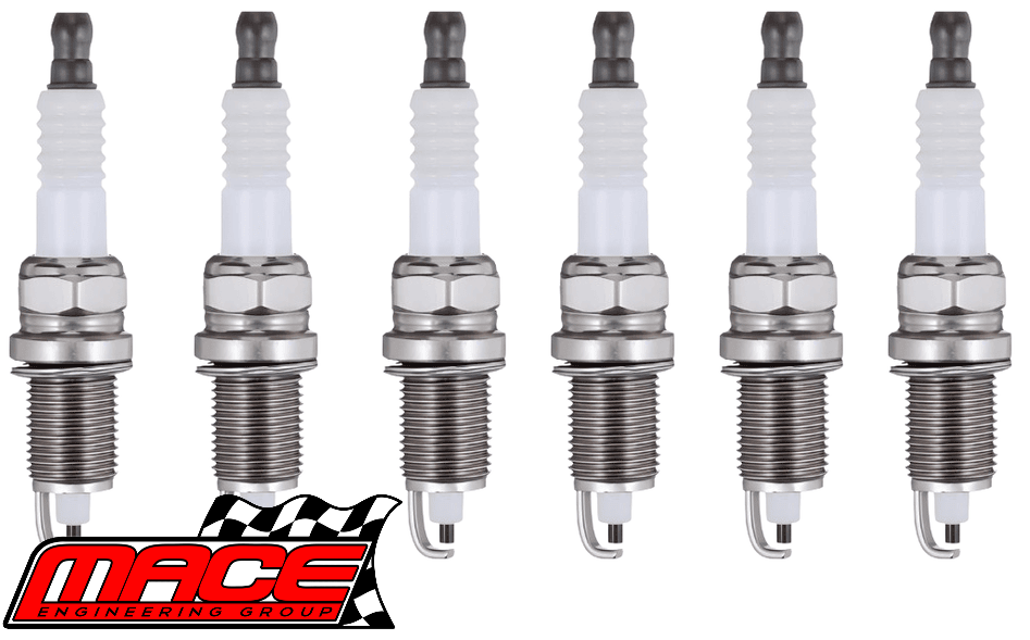 SET OF 6 MACE COPPER CORE SPARK PLUGS TO SUIT HOLDEN JACKAROO L2 L5 6VD1 3.2L V6