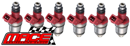 SET OF 6 MACE FUEL INJECTORS TO SUIT NISSAN PATROL GQ Y60 TB42E 4.2L I6