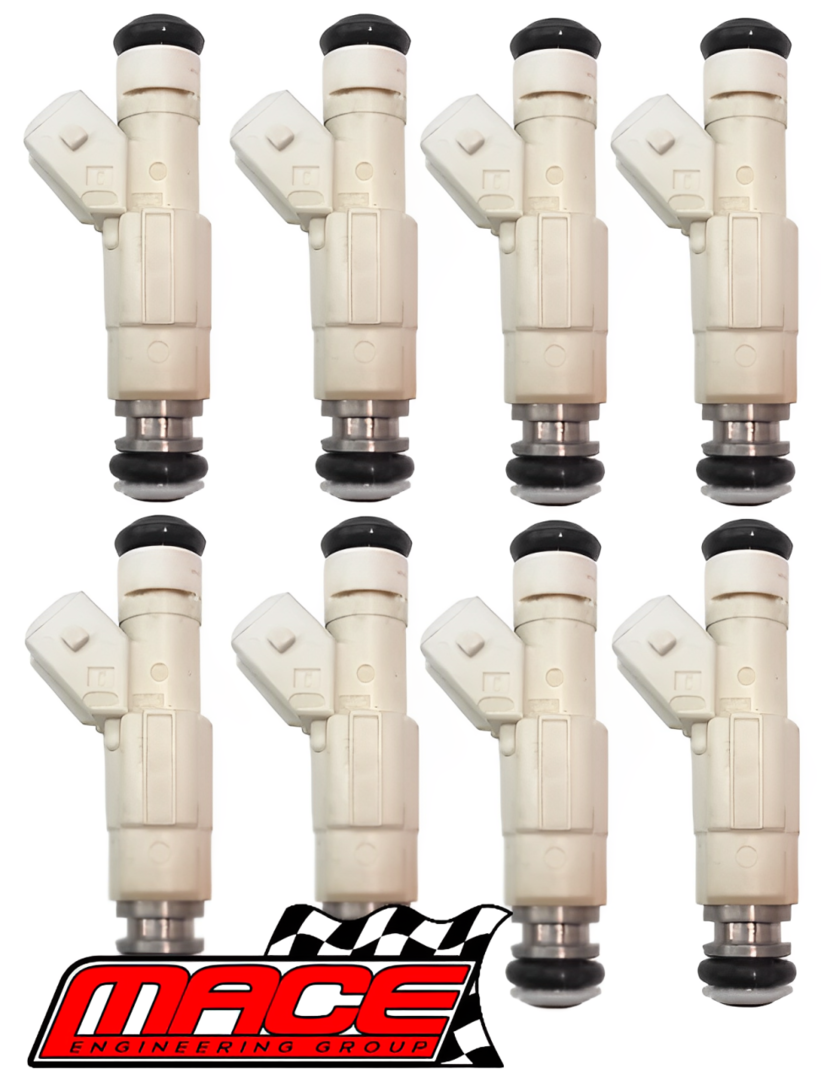 SET OF 8 MACE FUEL INJECTORS TO SUIT HSV LS1 5.7L V8