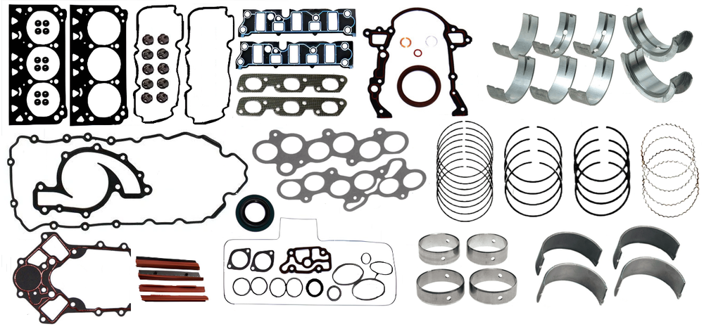 STAGE 1 ENGINE REBUILD KIT TO SUIT HOLDEN CALAIS VT ECOTEC L36 3.8L V6 TILL ENG. VH756061