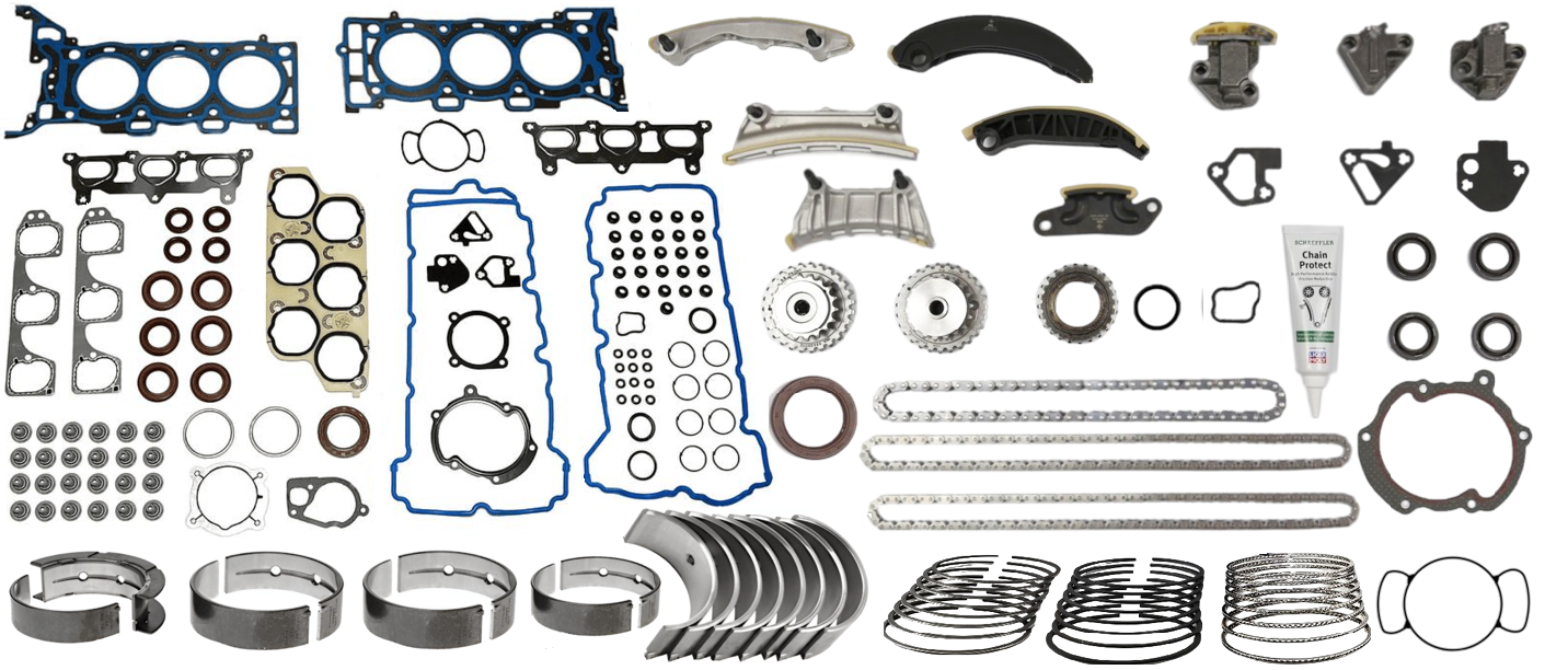 STAGE 2 ENGINE REBUILD KIT TO SUIT HOLDEN CAPTIVA CG ALLOYTEC LU1 3.2L V6 FROM VIN 034029