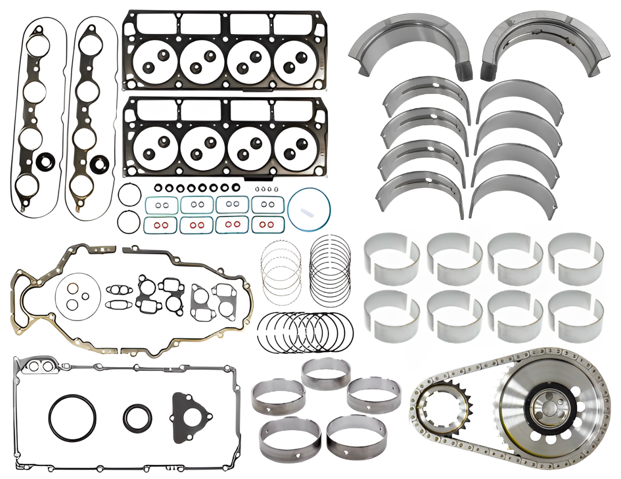 STAGE 2 ENGINE REBUILD KIT TO SUIT HOLDEN CALAIS VZ VE VF L76 L77 L98 6.0L V8