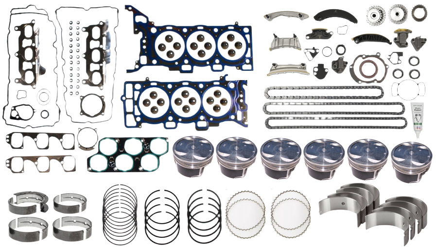 STAGE 3 ENGINE REBUILD KIT TO SUIT HOLDEN CALAIS VE ALLOYTEC LY7 3.6L V6 FROM 08/2006