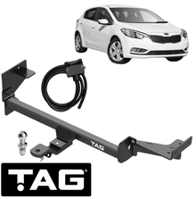 STD DUTY TOW BAR & UNIVERSAL WIRING FOR KIA CERATO YD G4NB G4NC G4NA 1.8 2.0 I4 TO 04/2018 HATCHBACK