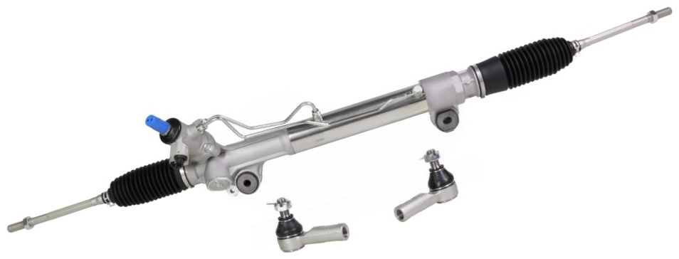 STEERING RACK WITH TIE ROD ENDS TO SUIT TOYOTA HILUX KUN25R KUN26R 1KD-FTV 2KD-FTV TURBO DIESEL 2.5L 3.0L I4