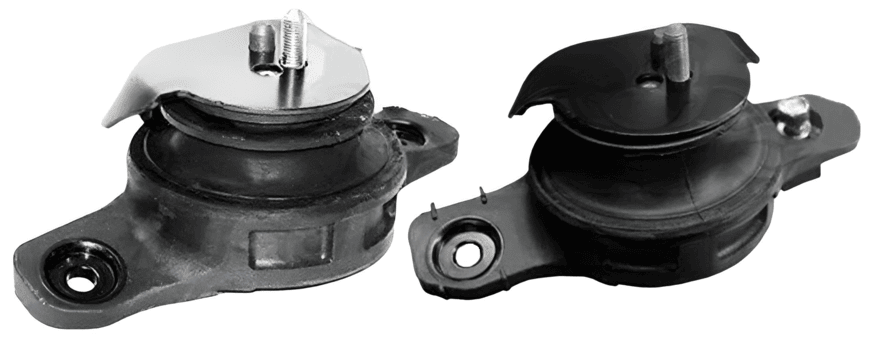 PAIR OF STANDARD FRONT ENGINE MOUNTS TO SUIT SUBARU FORESTER SJ S13 FB20A 2.0L F4 SUITS 110KW MODELS