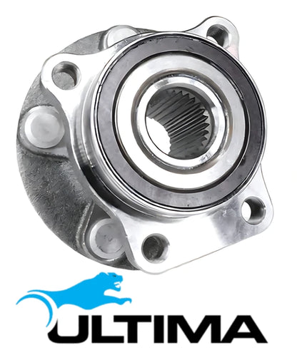2 X ULTIMA FRONT WHEEL HUB AND BEARING ASSEMBLY TO SUIT SUBARU XV GP GT G23 G24 FB20A FB20C FB20W 2.0L F4