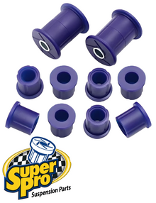 SUPERPRO REAR LEAF SPRING BUSH KIT TO SUIT HOLDEN RODEO RA TF 4JH1-TC 4JJ1-TCX 4JB1-T 2.8L 3.0 I4
