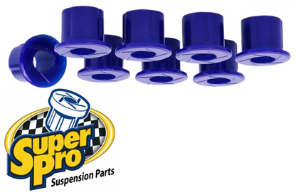 SUPERPRO REAR LEAF SPRING BUSH KIT TO SUIT NISSAN NAVARA D21 D22 VG30E VG33E 3.0L 3.3L V6 EXCEPT AEGD21 CHASSIS