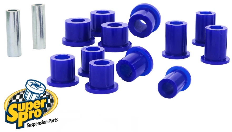 SUPERPRO REAR LEAF SPRING BUSH KIT TO SUIT TOYOTA HILUX GGN25R GGN120R GGN125R 1GR-FE 4.0L V6