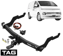 TAG HEAVY DUTY 3-PIECE DESIGN TOW BAR & UNIVERSAL WIRING KIT TO SUIT HYUNDAI STARIA US G6DU 3.5L V6