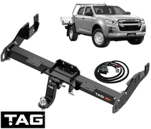 TAG EXTREME RECOVERY (XR) TOW BAR & WIRING KIT FOR ISUZU D-MAX TFS TFR RZ4E-TC 1.9L I4 TRAYBACK ONLY